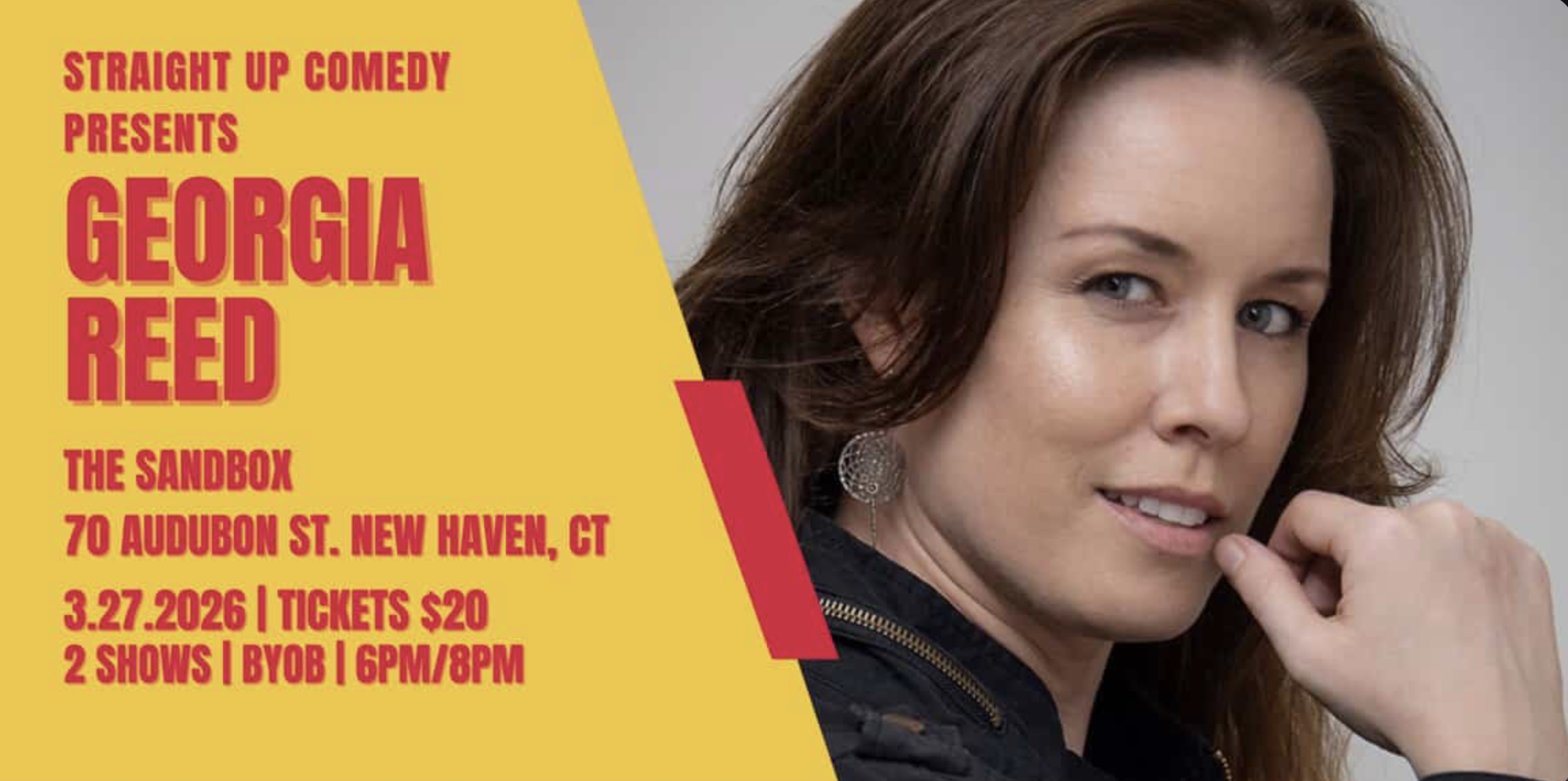 Georgia Reed at The Sandbox - Straight Up Comedy Show